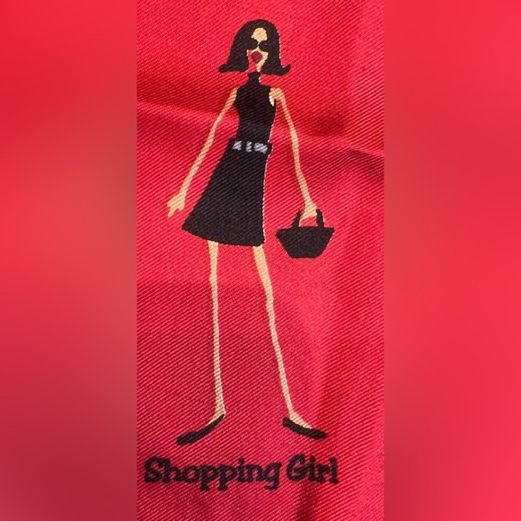 The Girls | ladies, made in Italy, silk scarf. - Picture 11 of 16